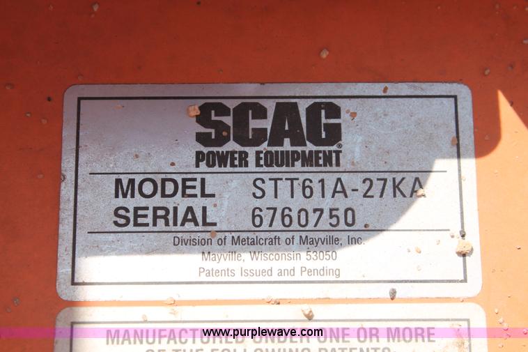 image for item E3337 Scag Turf Tiger mower
