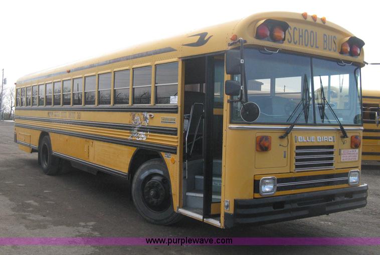 image for item E3383 1992 Blue Bird TC2000 school bus