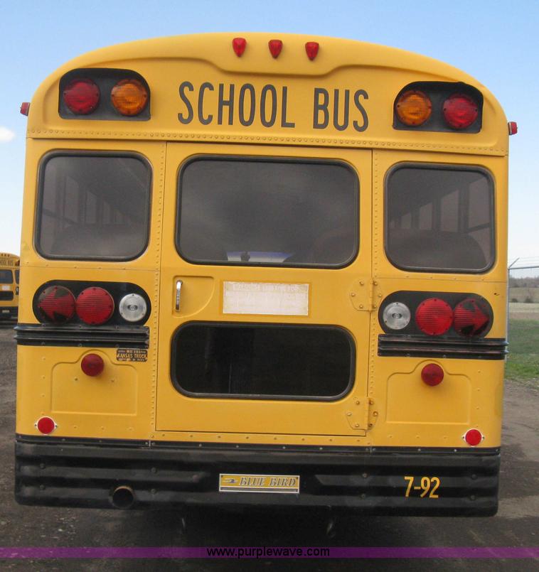 image for item E3383 1992 Blue Bird TC2000 school bus