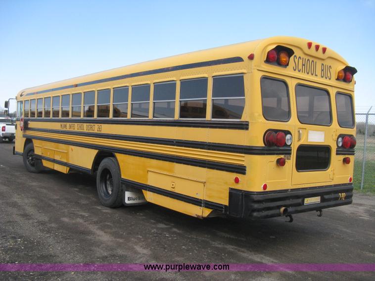 image for item E3383 1992 Blue Bird TC2000 school bus