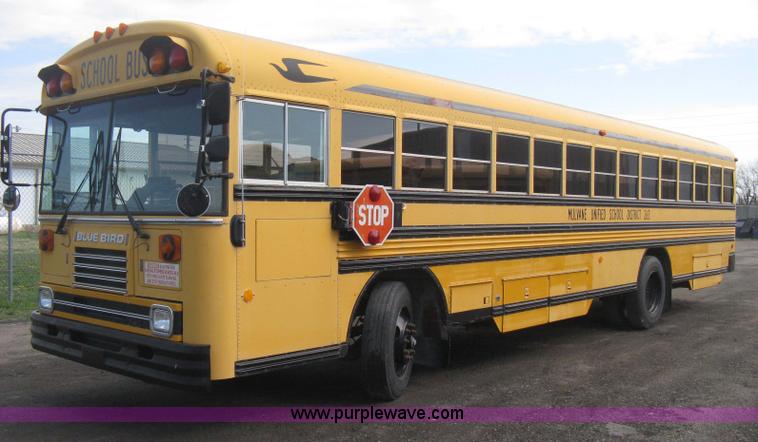 image for item E3383 1992 Blue Bird TC2000 school bus