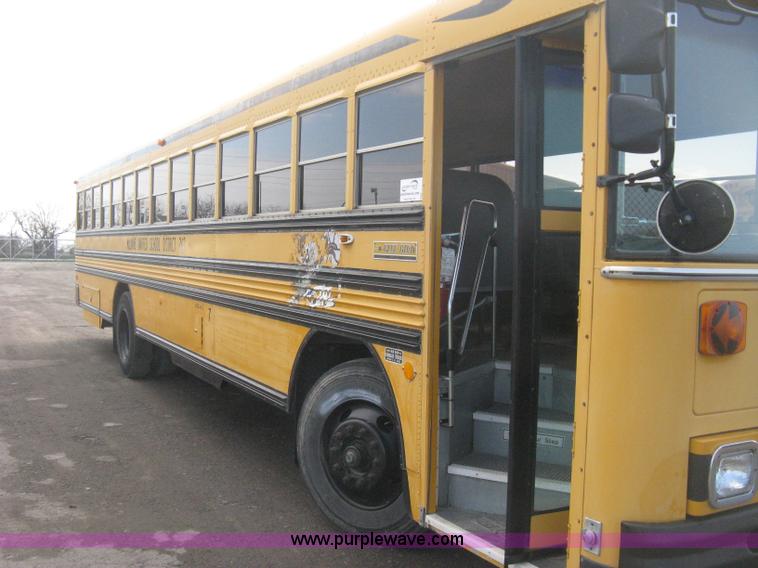 image for item E3383 1992 Blue Bird TC2000 school bus
