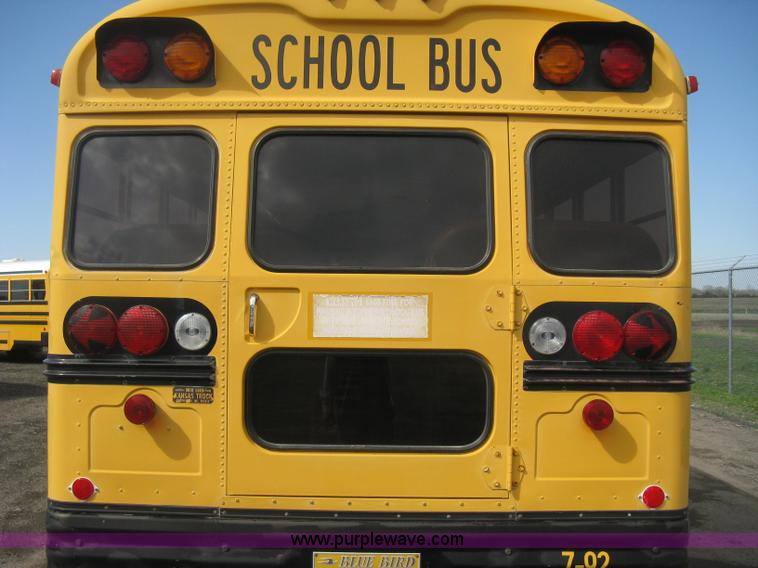 image for item E3383 1992 Blue Bird TC2000 school bus