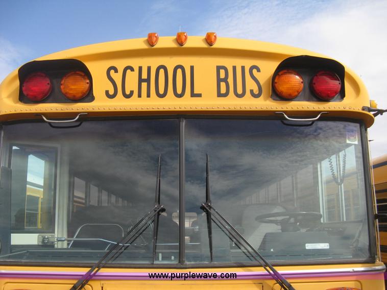 image for item E3383 1992 Blue Bird TC2000 school bus