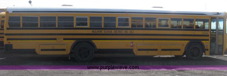 image for item E3384 2004 Blue Bird school bus