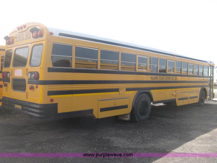 image for item E3384 2004 Blue Bird school bus