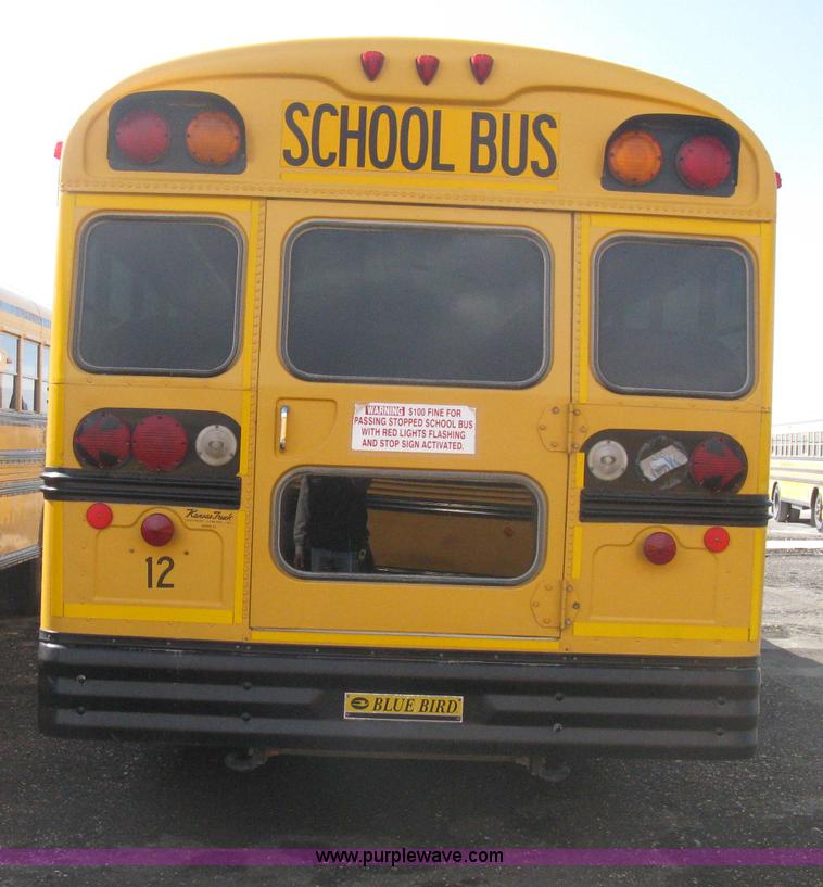 image for item E3384 2004 Blue Bird school bus