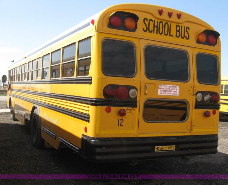 image for item E3384 2004 Blue Bird school bus