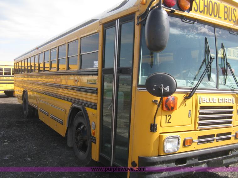 image for item E3384 2004 Blue Bird school bus