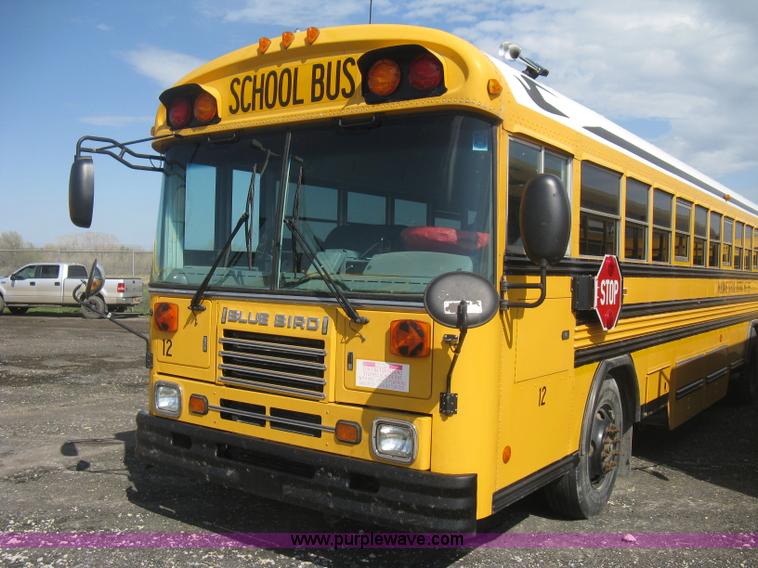 image for item E3384 2004 Blue Bird school bus