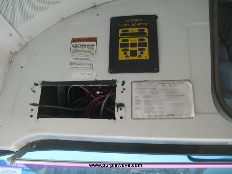 image for item E3384 2004 Blue Bird school bus