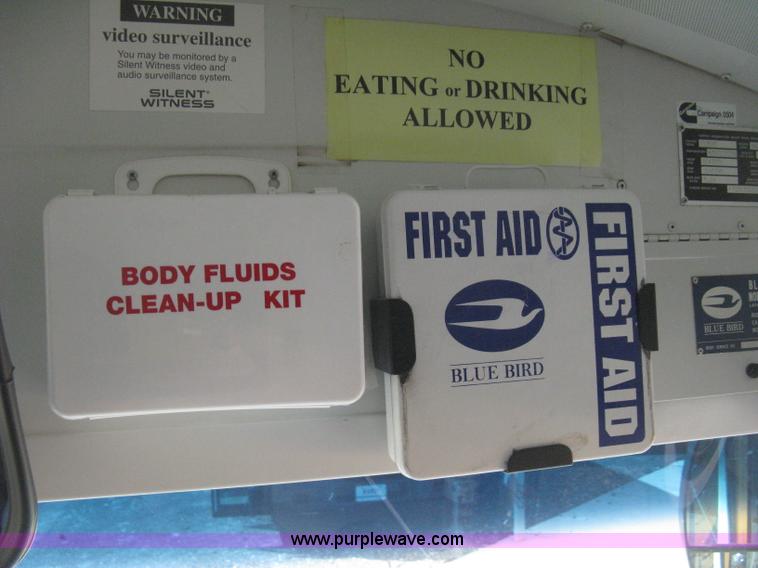 image for item E3384 2004 Blue Bird school bus