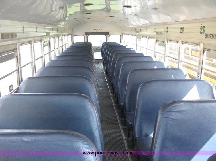 image for item E3384 2004 Blue Bird school bus