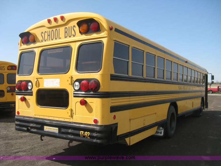 image for item E3385 1992 Blue Bird TC2000 school bus