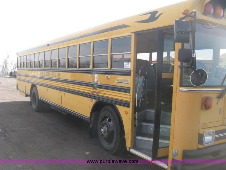 image for item E3385 1992 Blue Bird TC2000 school bus