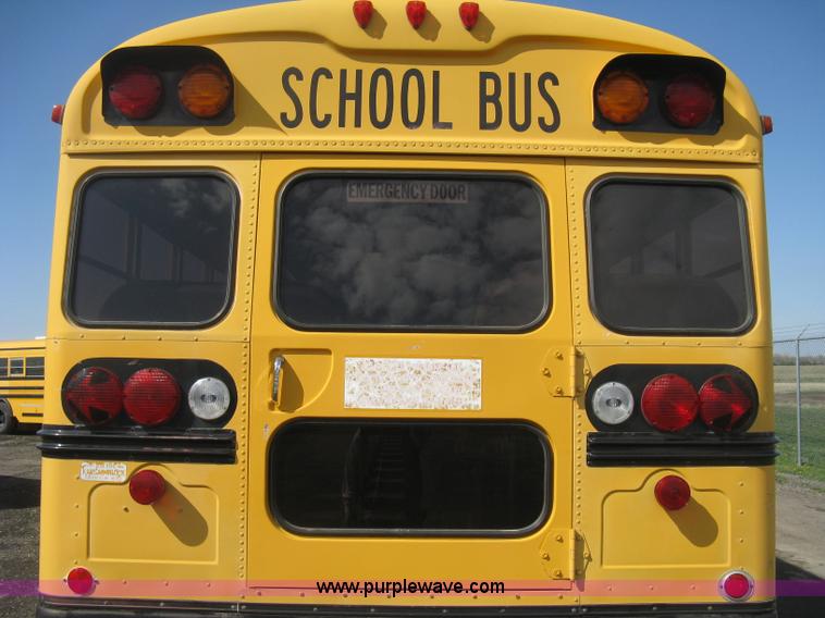 image for item E3385 1992 Blue Bird TC2000 school bus