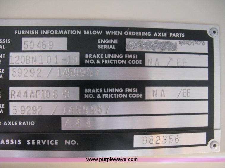 image for item E3385 1992 Blue Bird TC2000 school bus