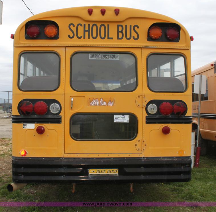 image for item F8668 1990 Chevrolet school bus