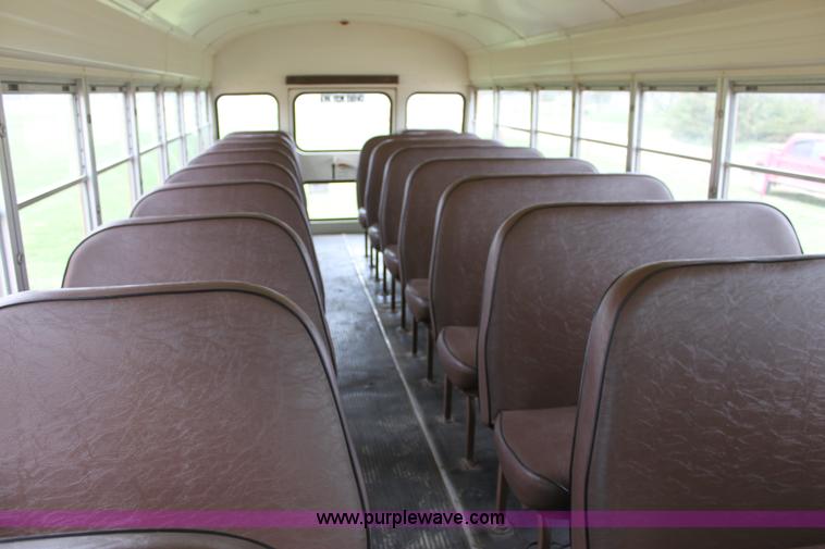 image for item F8668 1990 Chevrolet school bus