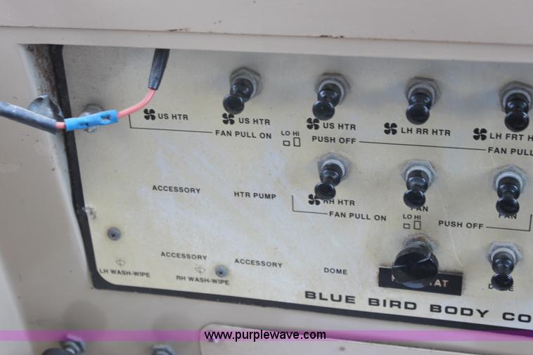 image for item F8668 1990 Chevrolet school bus