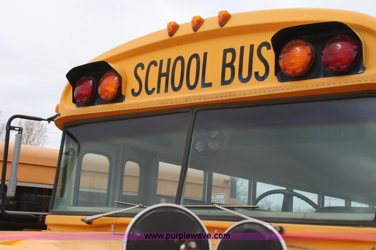 image for item F8668 1990 Chevrolet school bus