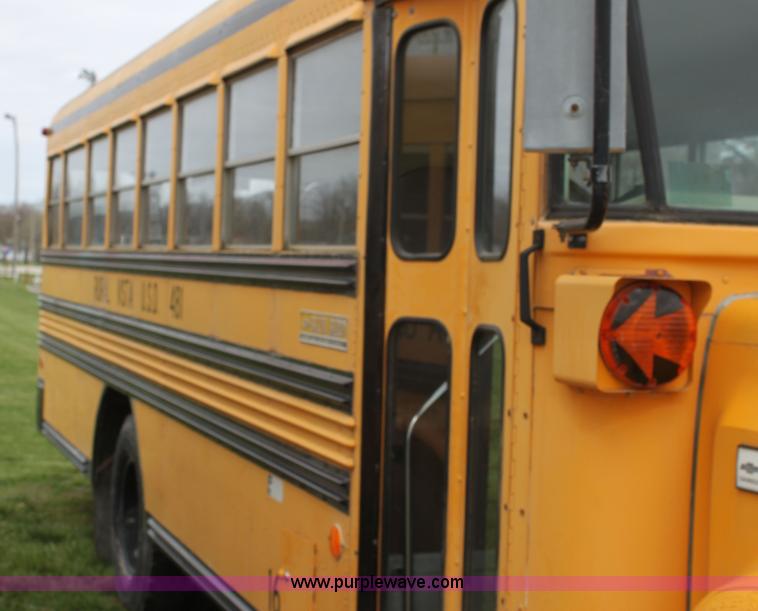 image for item F8668 1990 Chevrolet school bus