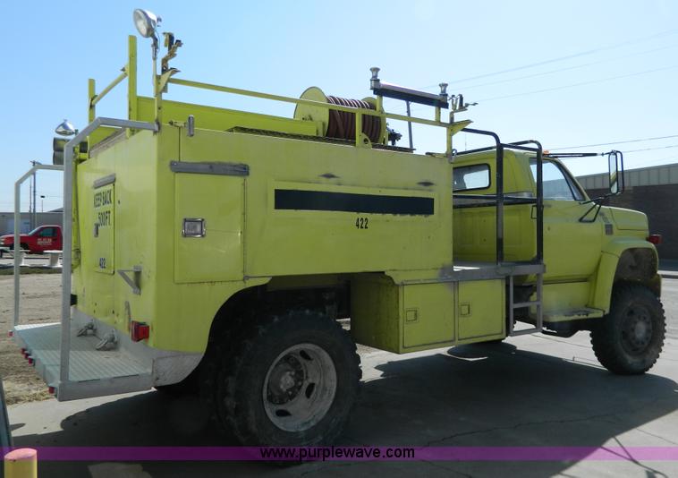 image for item G7815 1973 Chevrolet C65 fire truck