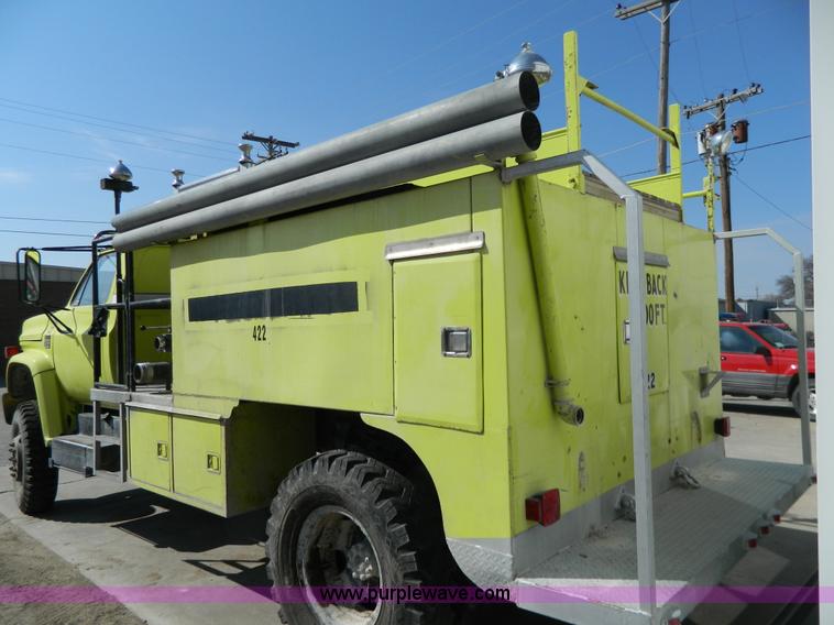 image for item G7815 1973 Chevrolet C65 fire truck