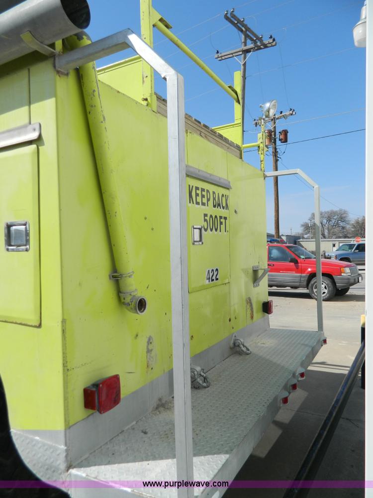 image for item G7815 1973 Chevrolet C65 fire truck