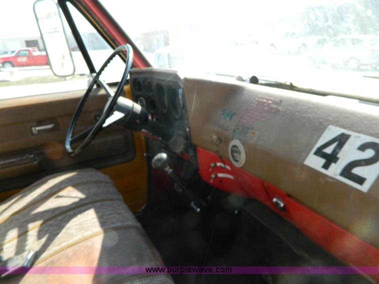 image for item G7815 1973 Chevrolet C65 fire truck