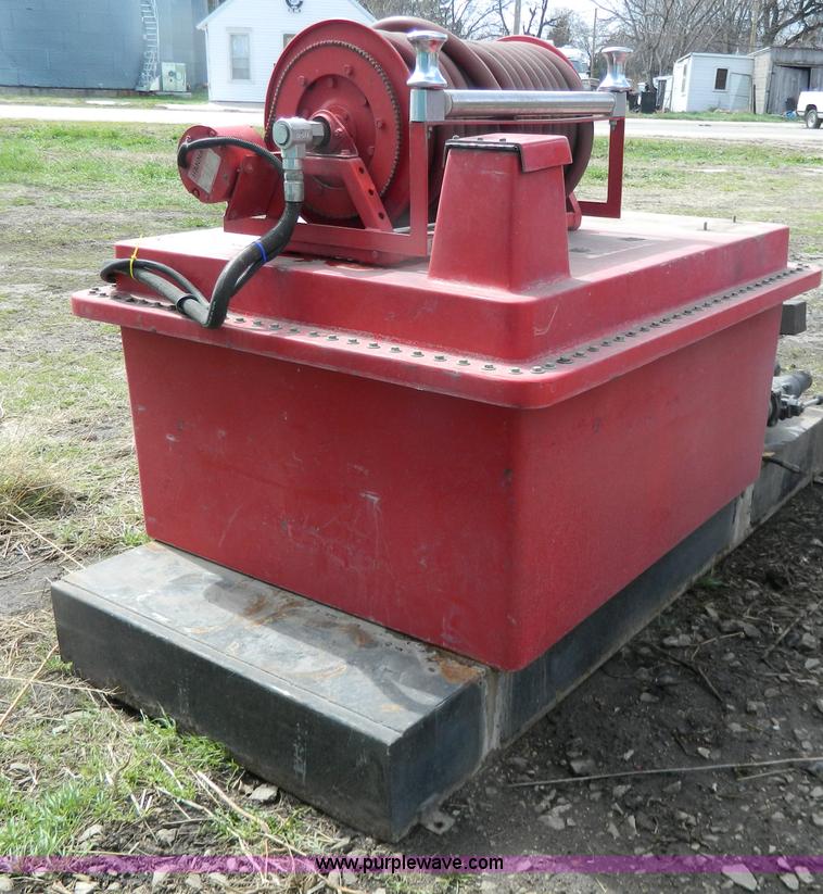 image for item G7832 Hale 300 gallon skid mount fire pump unit