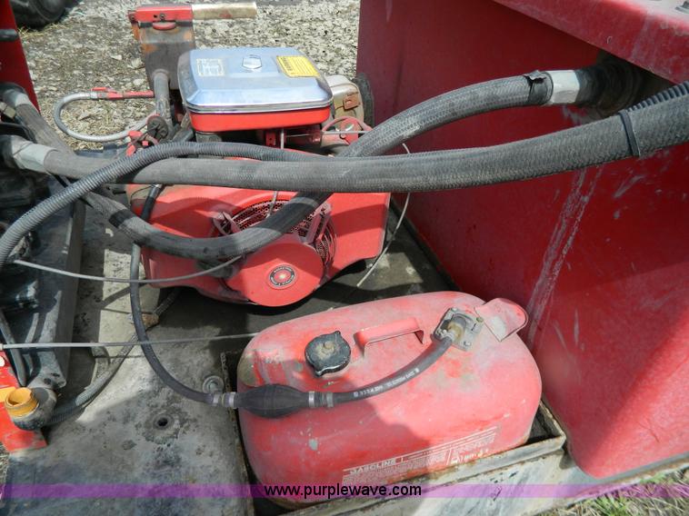 image for item G7832 Hale 300 gallon skid mount fire pump unit