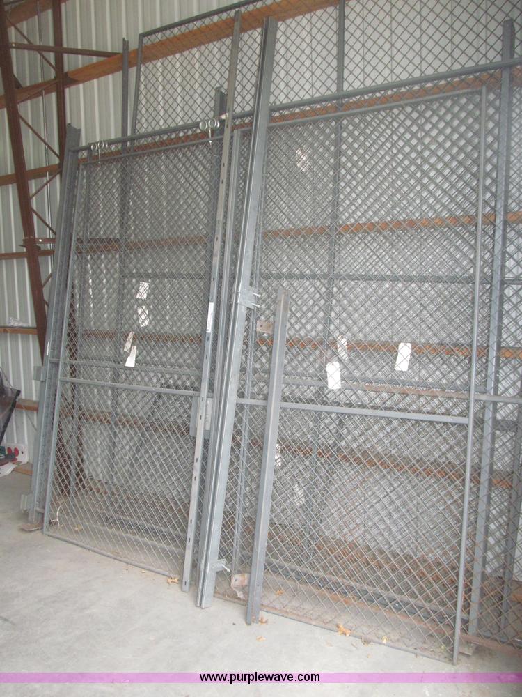 image for item K9708 WireWay chain link barrier fence panels