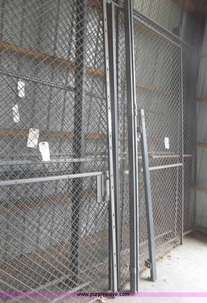 image for item K9708 WireWay chain link barrier fence panels