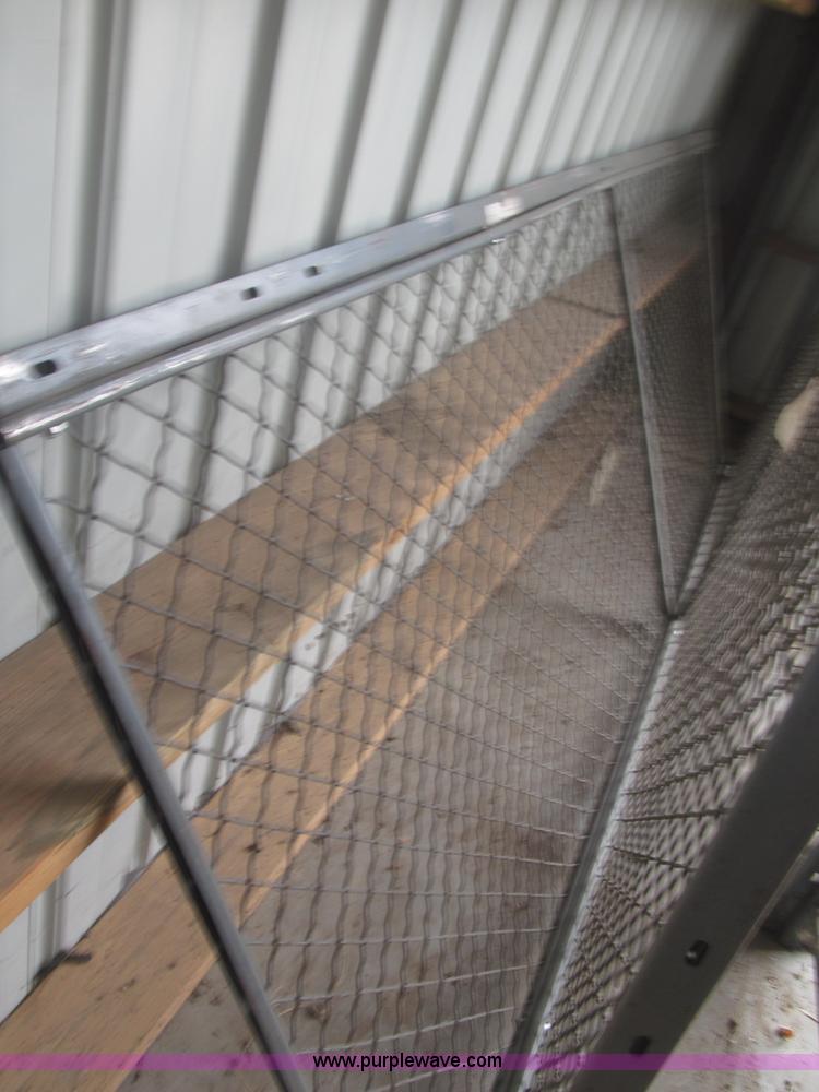 image for item K9708 WireWay chain link barrier fence panels