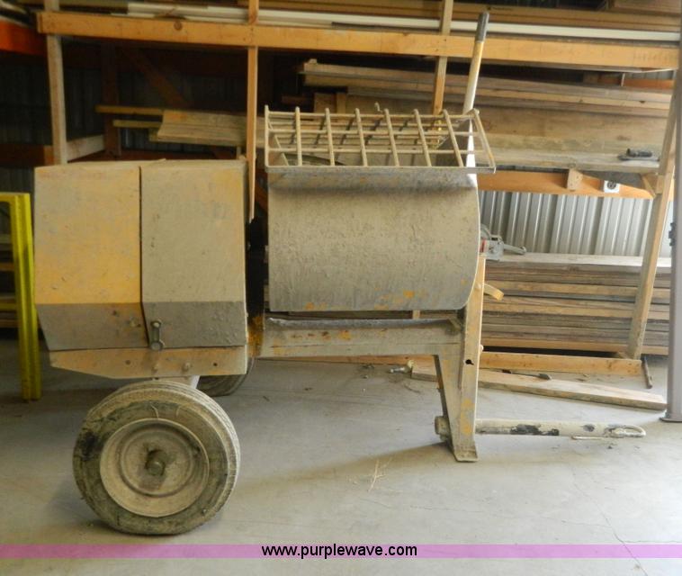 image for item W9024 Stone 755 PM masonry mixer