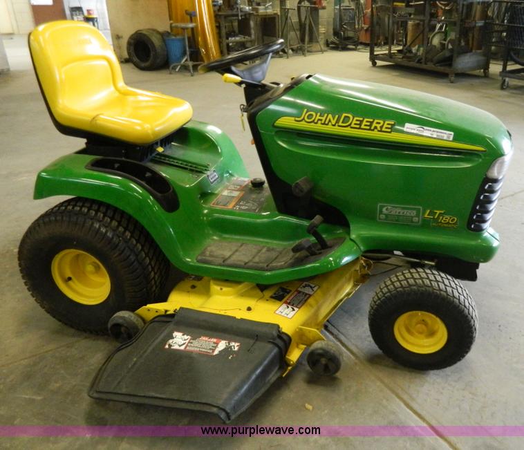 image for item W9030 John Deere LT180 lawn mower