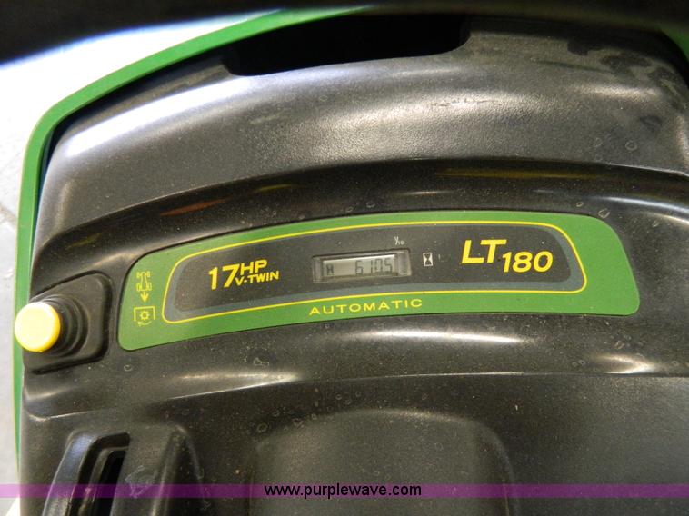 image for item W9030 John Deere LT180 lawn mower