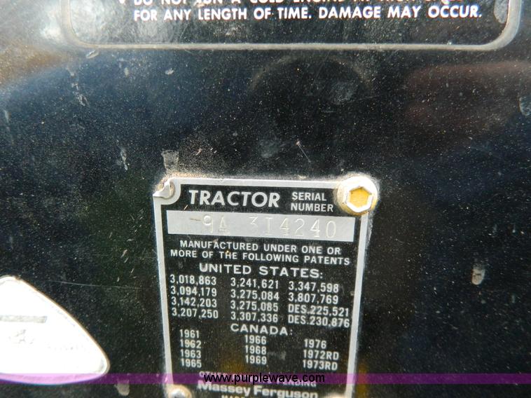 image for item W9031 Massey-Ferguson 50C tractor