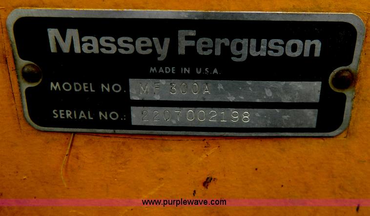 image for item W9031 Massey-Ferguson 50C tractor