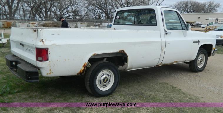 image for item W9033 1985 Chevrolet Custom Deluxe 10 pickup truck