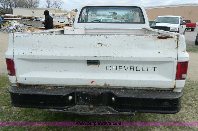 image for item W9033 1985 Chevrolet Custom Deluxe 10 pickup truck