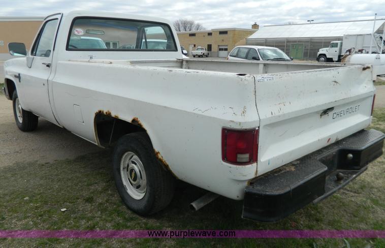 image for item W9033 1985 Chevrolet Custom Deluxe 10 pickup truck