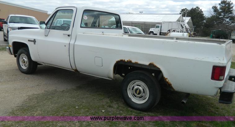 image for item W9033 1985 Chevrolet Custom Deluxe 10 pickup truck