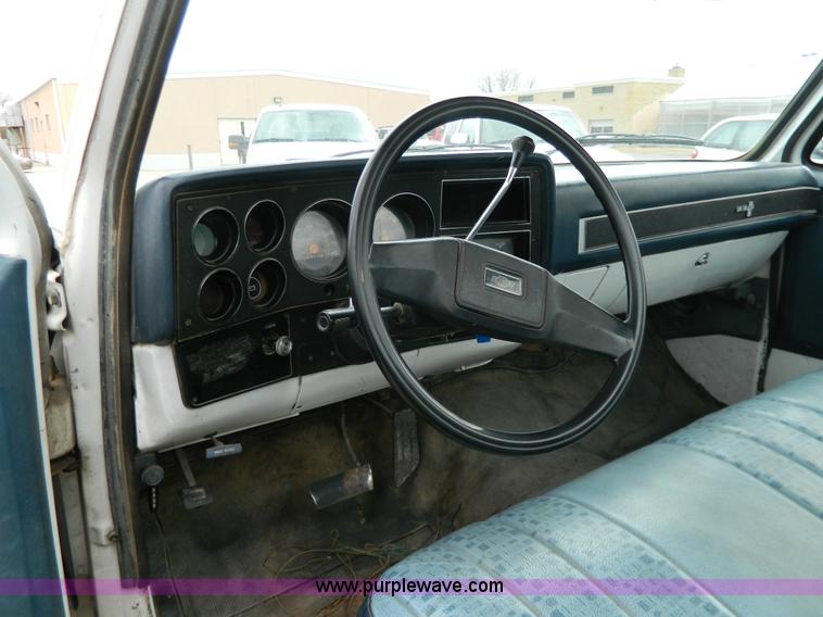 image for item W9033 1985 Chevrolet Custom Deluxe 10 pickup truck