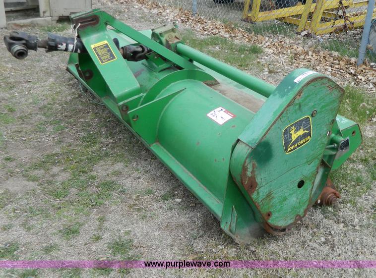 image for item W9038 John Deere 390 8' flail mower