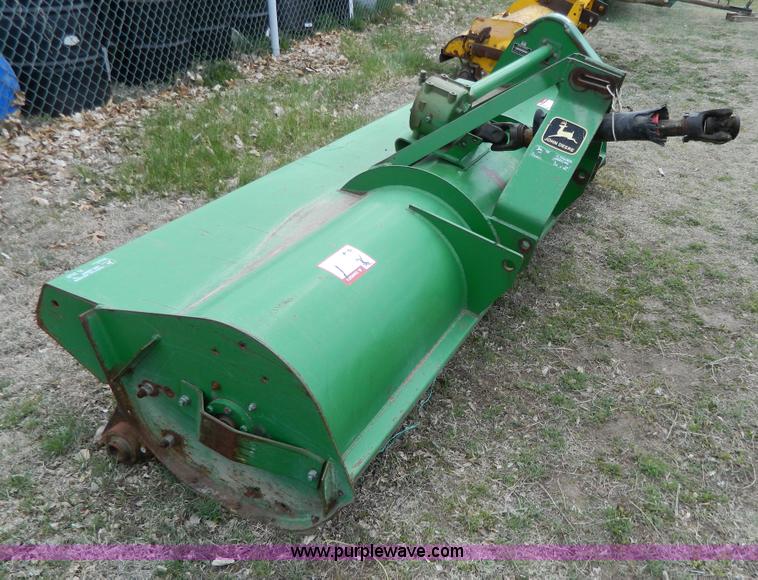 image for item W9038 John Deere 390 8' flail mower