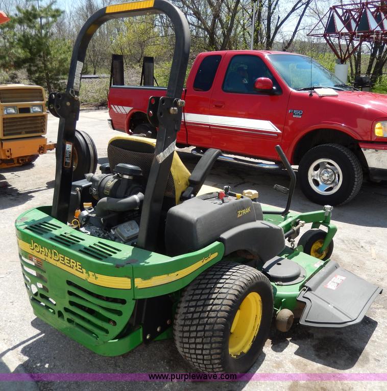 image for item W9891 John Deere 737 ZTR lawn mower