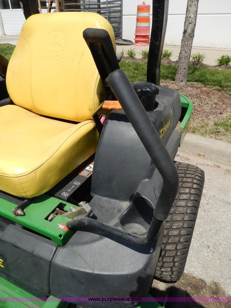 image for item W9891 John Deere 737 ZTR lawn mower