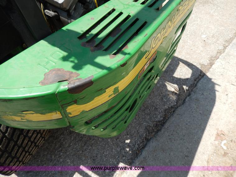 image for item W9891 John Deere 737 ZTR lawn mower